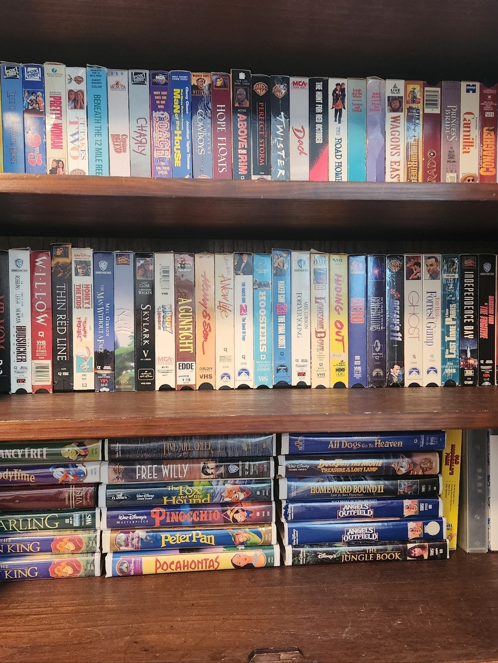 VARIOUS VHS Tapes For Sale $5 Apiece Or Make An Offer